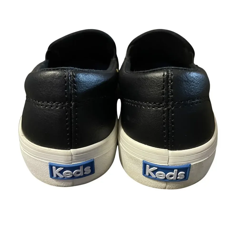 Keds Women's Jump Kick Slip Leather Sneaker - Picture 3 of 4